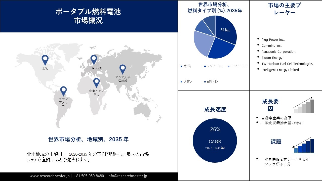 Portable Fuel Cell Market